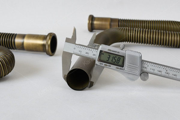 Ống co P ruột gà bằng đồng Kanly GCP06G