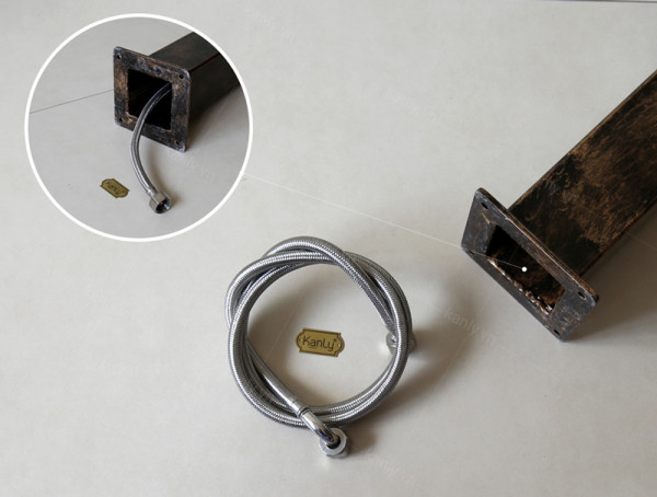 Chân gắn vòi hồ Kanly FT01