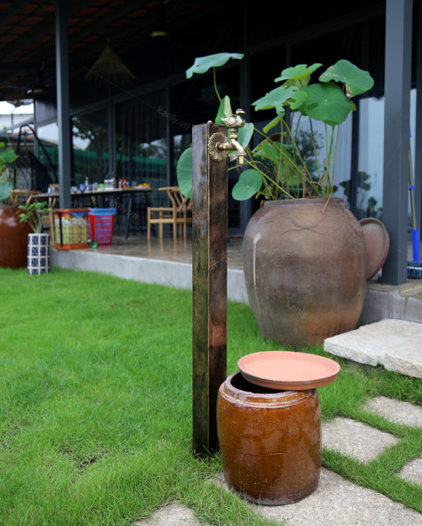 Chân gắn vòi hồ Kanly FT01