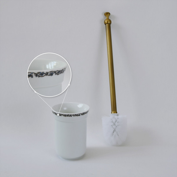 Giá để cọ toilet đồng Kanly GCH09