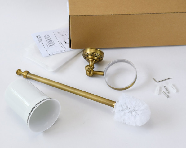 Giá để cọ toilet đồng Kanly GCH09