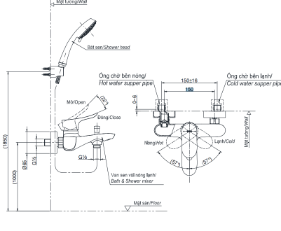 Bản vẽ kỹ thuật TBG01302V