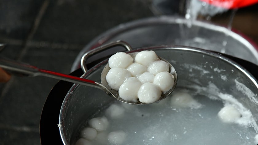 Cách luộc bánh trôi chay