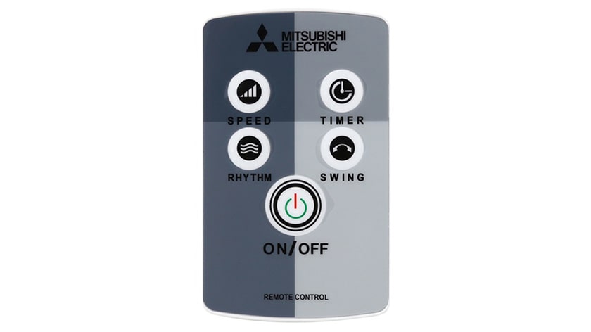 Điều khiển từ xa tiện lợi quạt Mitsubishi LV16-RV
