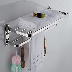 Giá treo inox có chất liệu bền và dễ vệ sinh