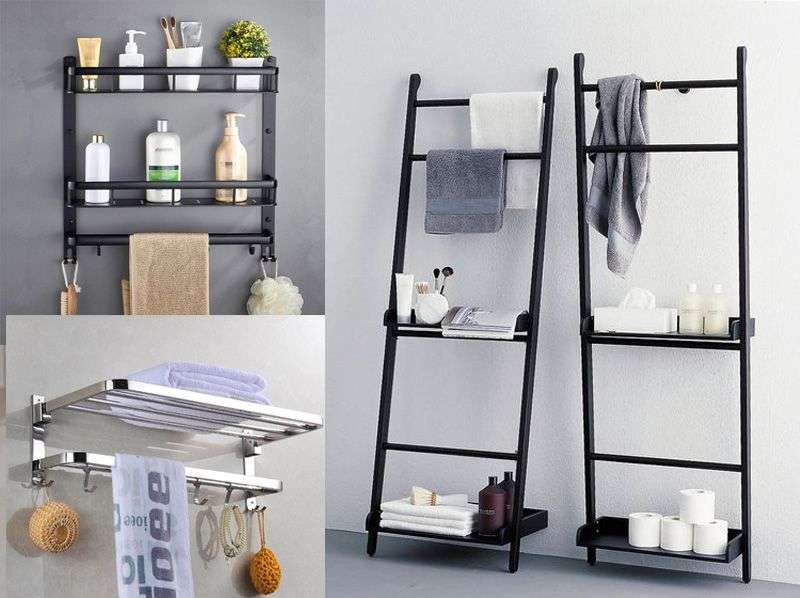 Giá để khăn tắm đa chức năng tiện lợi