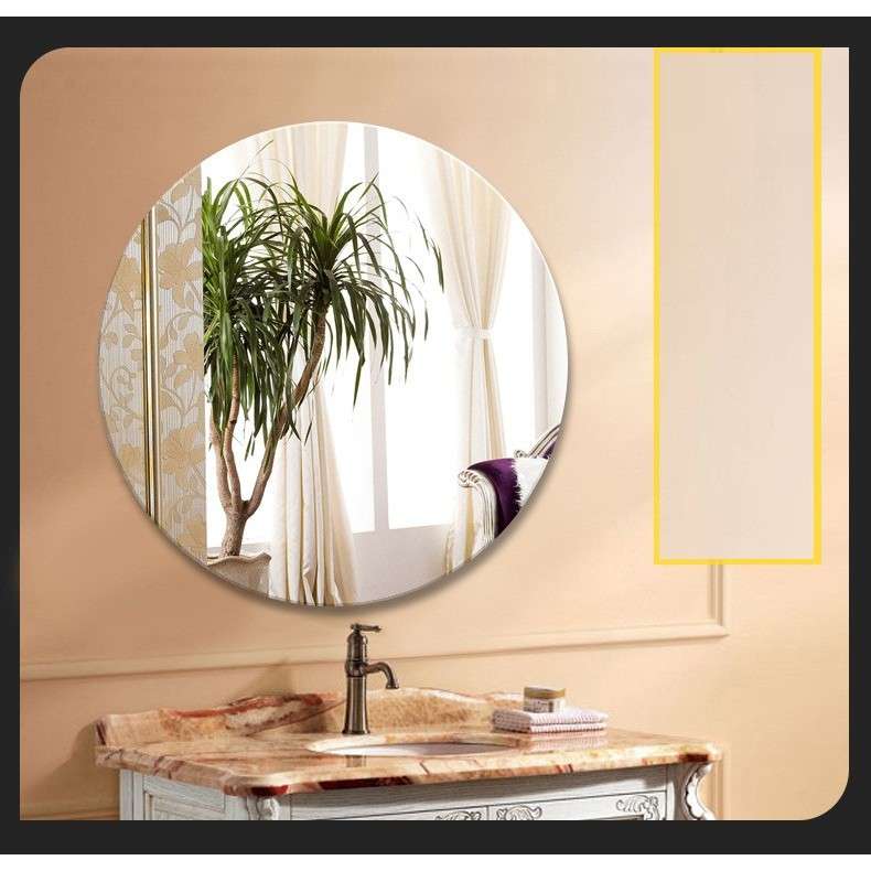 Gương nhà tắm cần đảm bảo tiêu chí an toàn