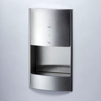 Máy sấy TOTO TYC602 phù hợp với mọi không gian phòng tắm nhờ thiết kế âm tường