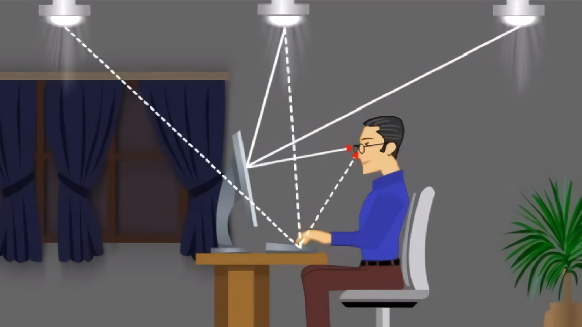 Ảnh hưởng của độ chói tới mắt người