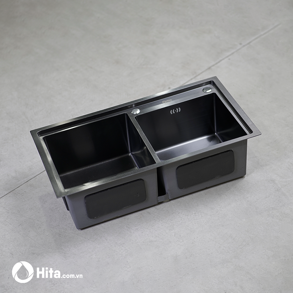 Chậu rửa chén Nano HITA HD8245LN 82x45cm