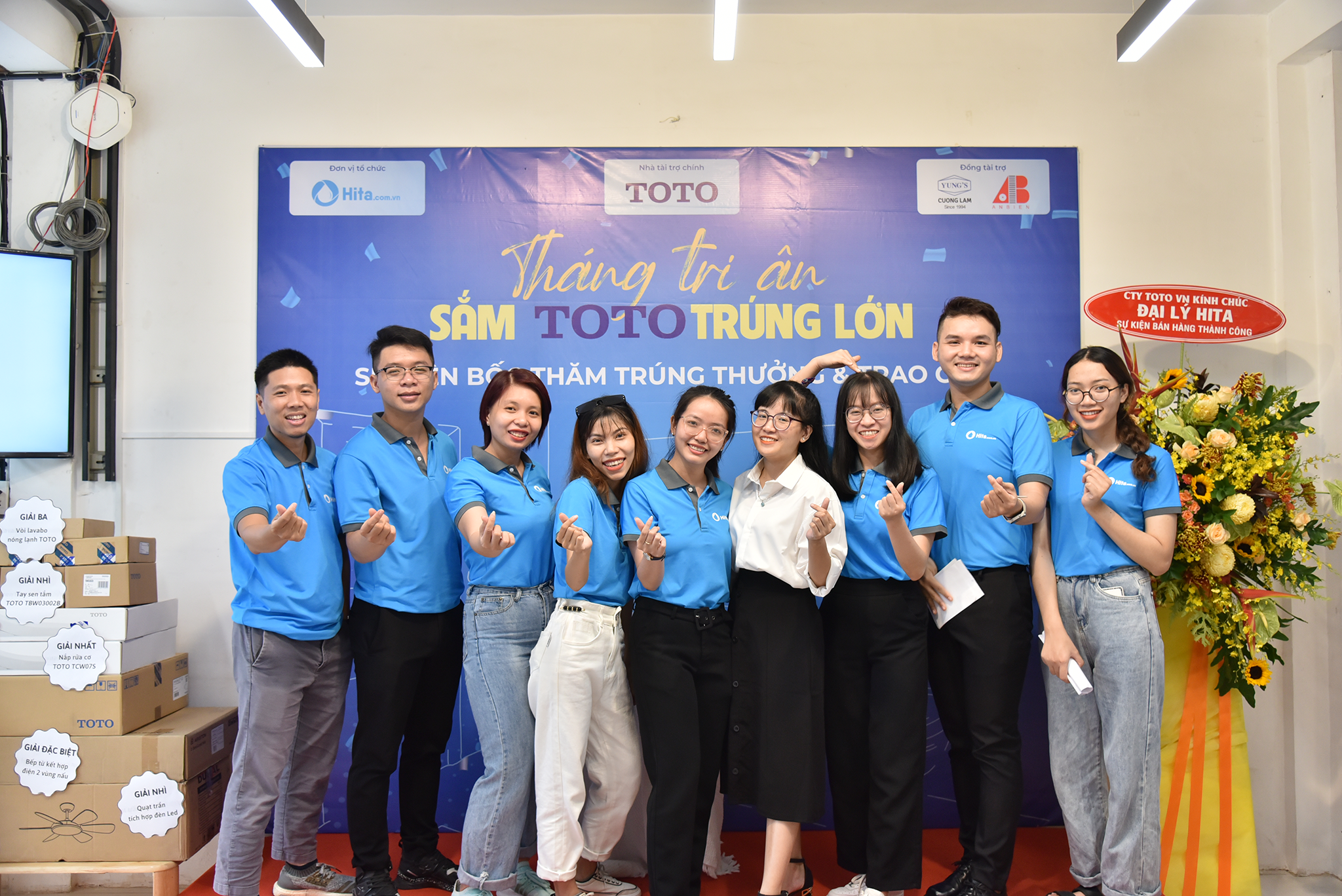 HITA tổ chức sự kiện bốc thăm trúng thưởng “SẮM TOTO TRÚNG LỚN"