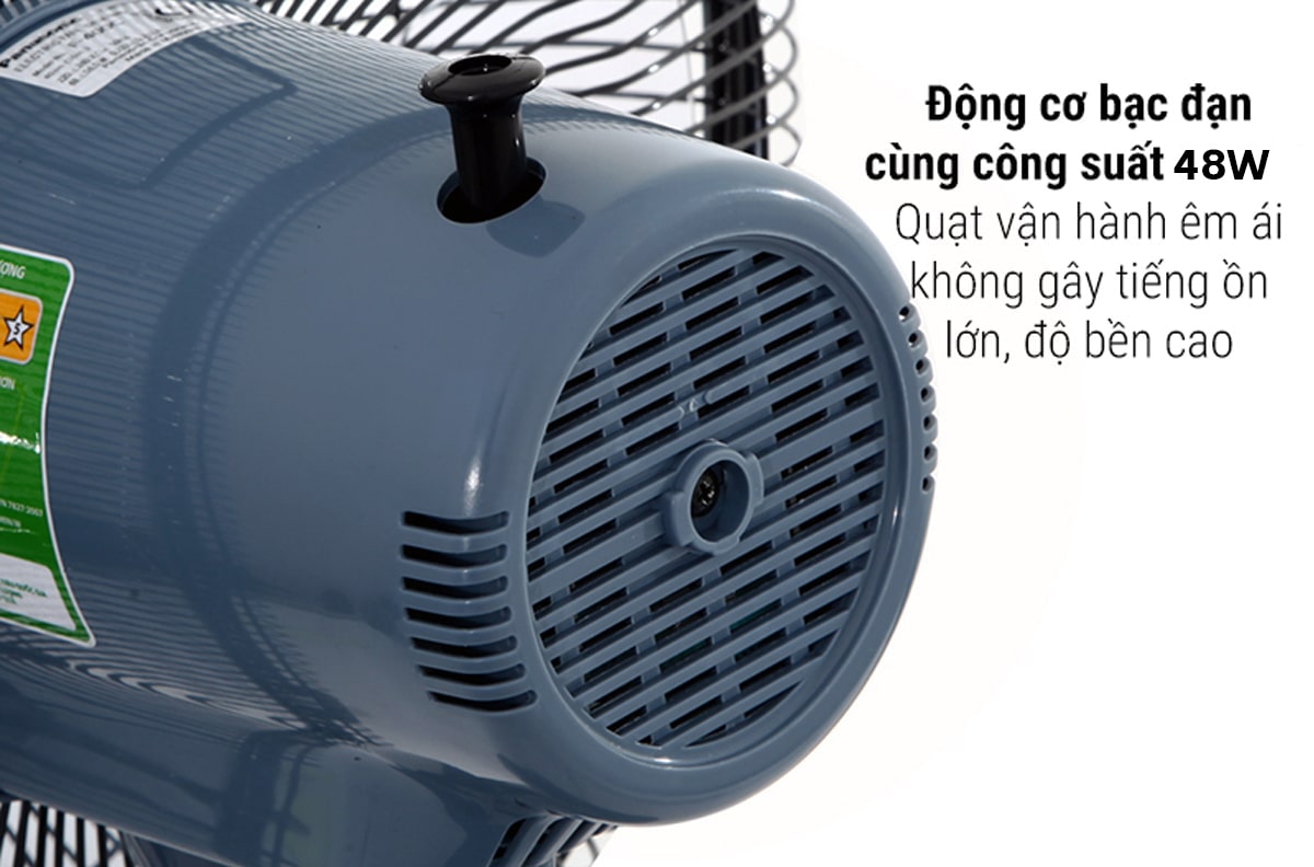 Quạt đứng 3 cánh Panasonic để bàn F-400CB động cơ bạc đạn êm ái