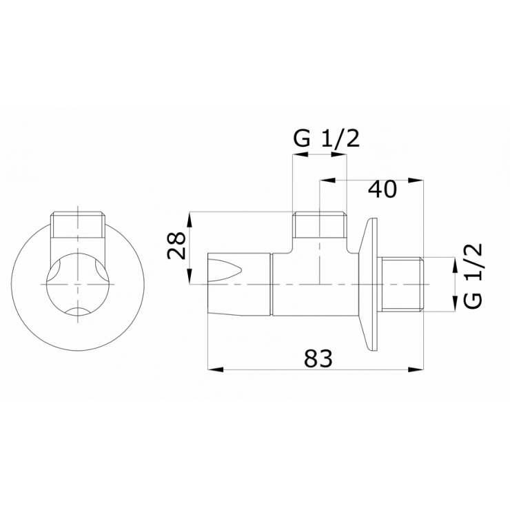 Van khóa TOTO HAP004A