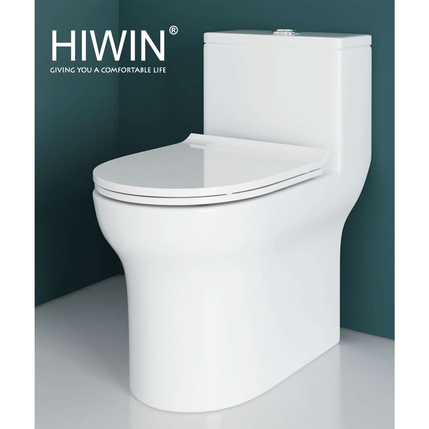 Bồn cầu liền khối HIWIN MT-5015PP