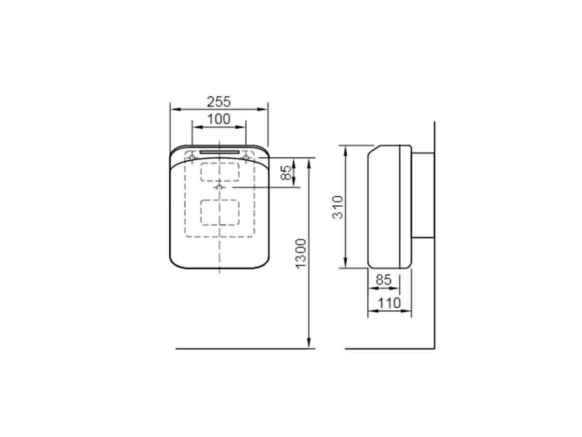Máy sấy tay Inax KS-370 (KS370)