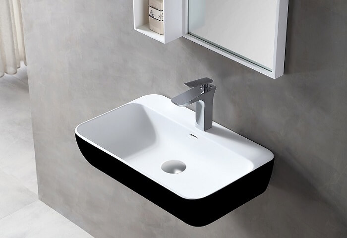 Mẫu chậu lavabo treo tường đẹp ấn tượng phù hợp không gian hiện đại