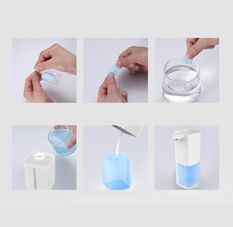 Cách thay xà phòng vào bình xịt