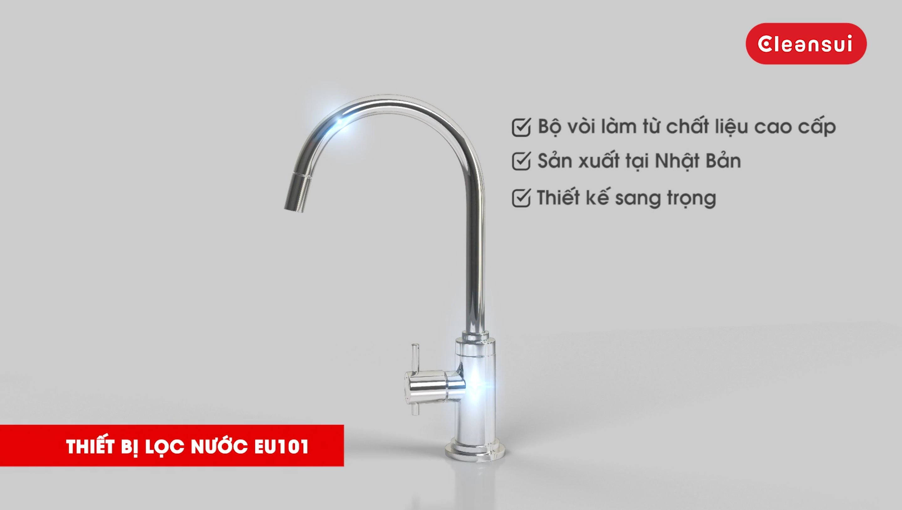 Thiết bị lọc nước dưới bồn rửa Mitsubishi Cleansui EU101