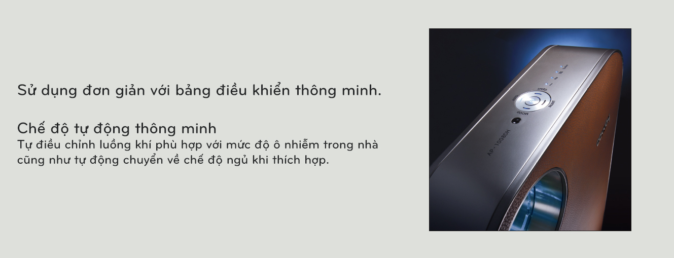 Máy lọc không khí Coway Cowboy AP-1008DH