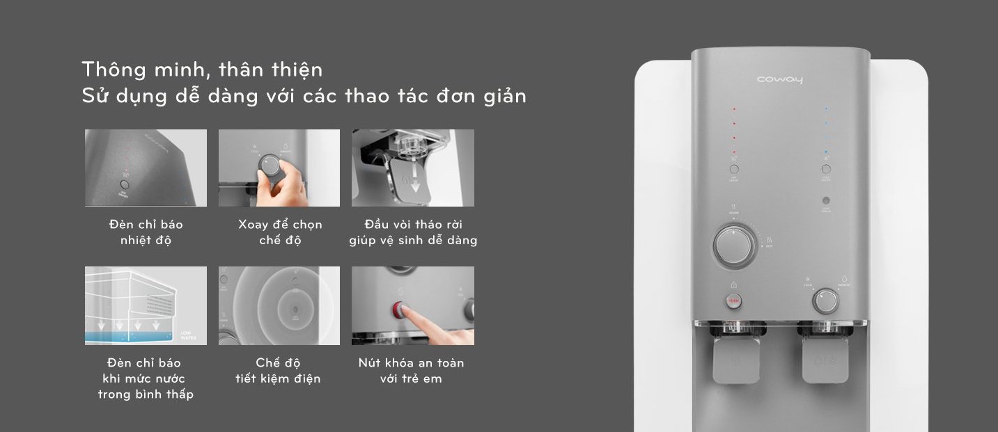 Máy lọc nước Coway Villaem 2 CHP-18AR