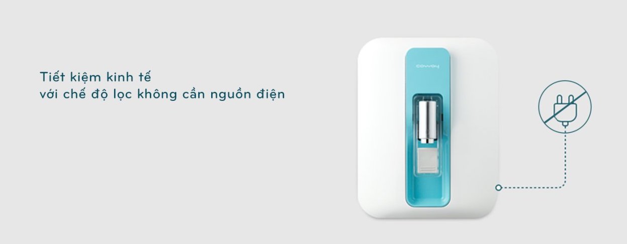 Máy lọc nước Coway Finn P-300L không dùng điện