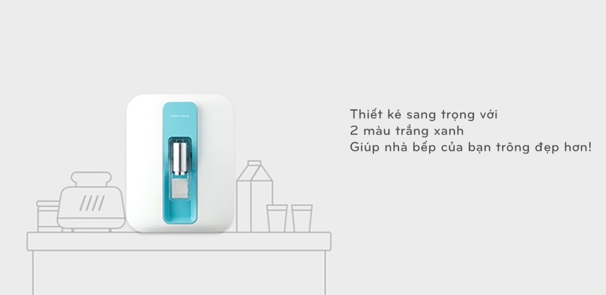 Máy lọc nước Coway Finn P-300L không dùng điện