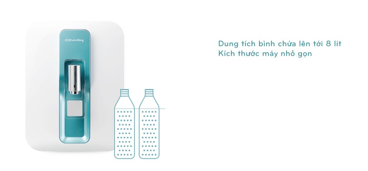 Máy lọc nước Coway Finn P-300L không dùng điện