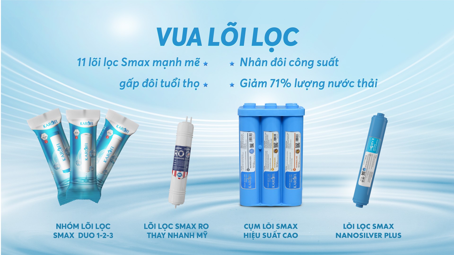 Máy Lọc Nước Nóng Lạnh Karofi KAD-D66
