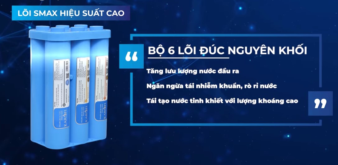 Máy Lọc Nước Nóng Lạnh Karofi KAD-D66