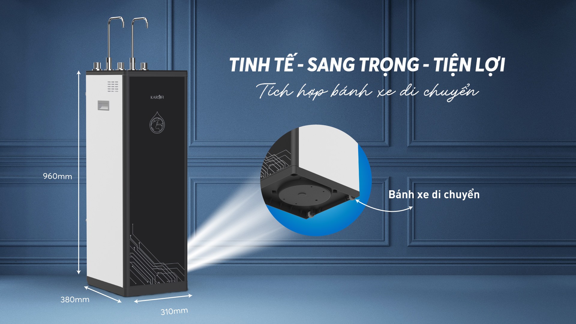 Máy Lọc Nước Nóng Lạnh Karofi KAD-D66