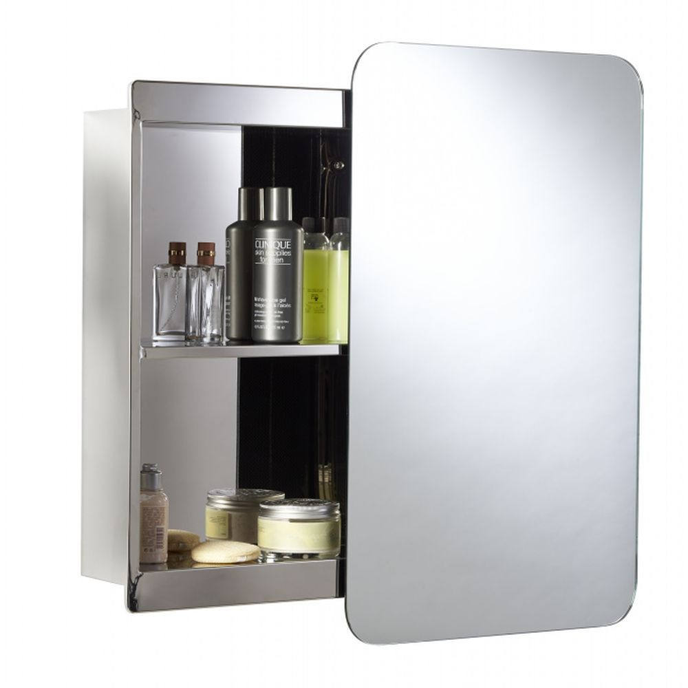 Cả những chiếc tủ gương treo tường bằng kim loại, phù hợp với những người thích sự chắc chắn, đơn giản và mạnh mẽ