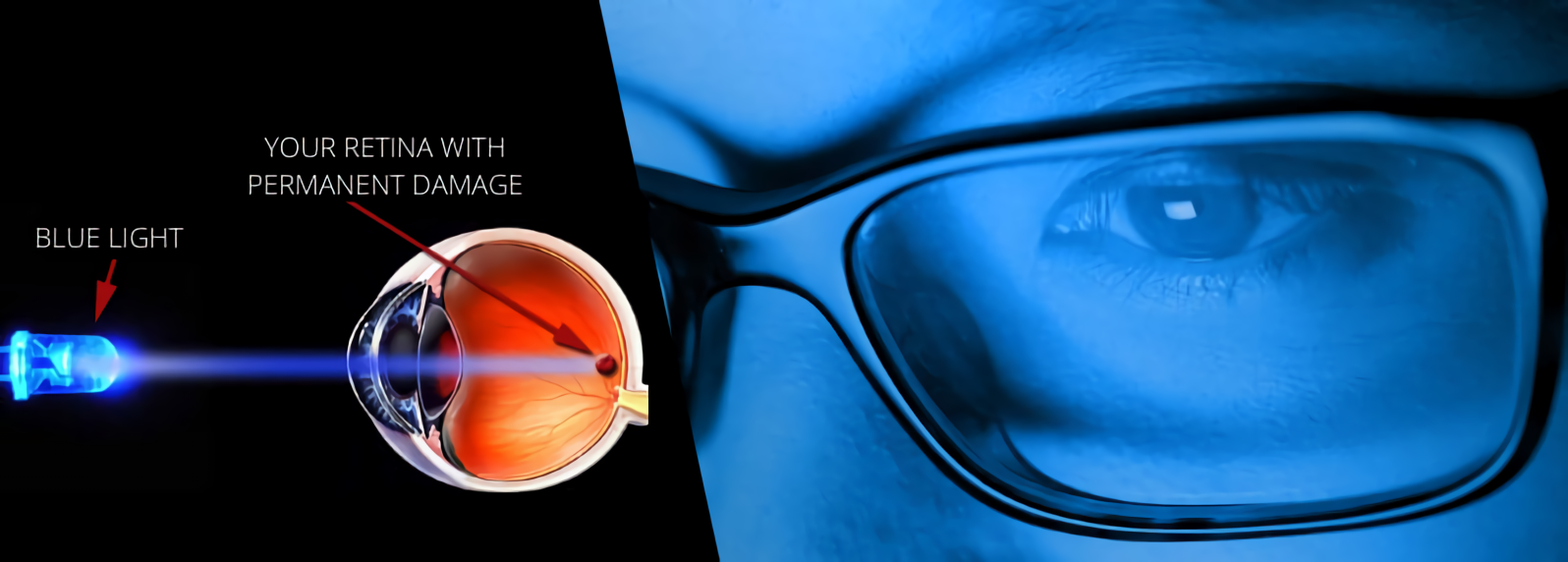 Khả năng lọc ánh sáng xanh của con người