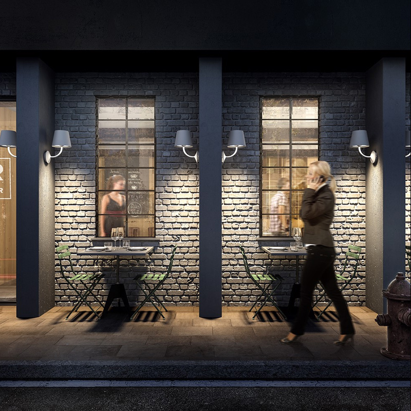 Đèn LED gắn tường ngoài trời Nanoco NBL1791