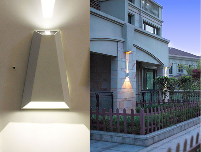 Đèn LED gắn tường ngoài trời Nanoco NBL2553