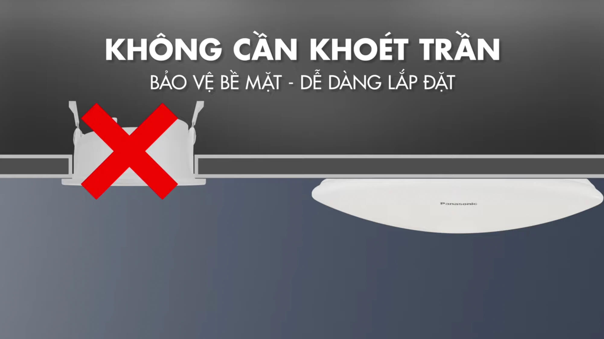 Đèn trần LED 28W có remote điều khiển Pansonic HH-XZ301788