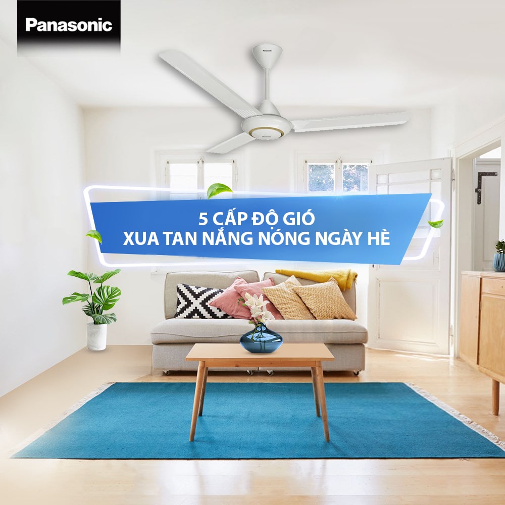 Quạt trần Panasonic 3 cánh F-60MZ2