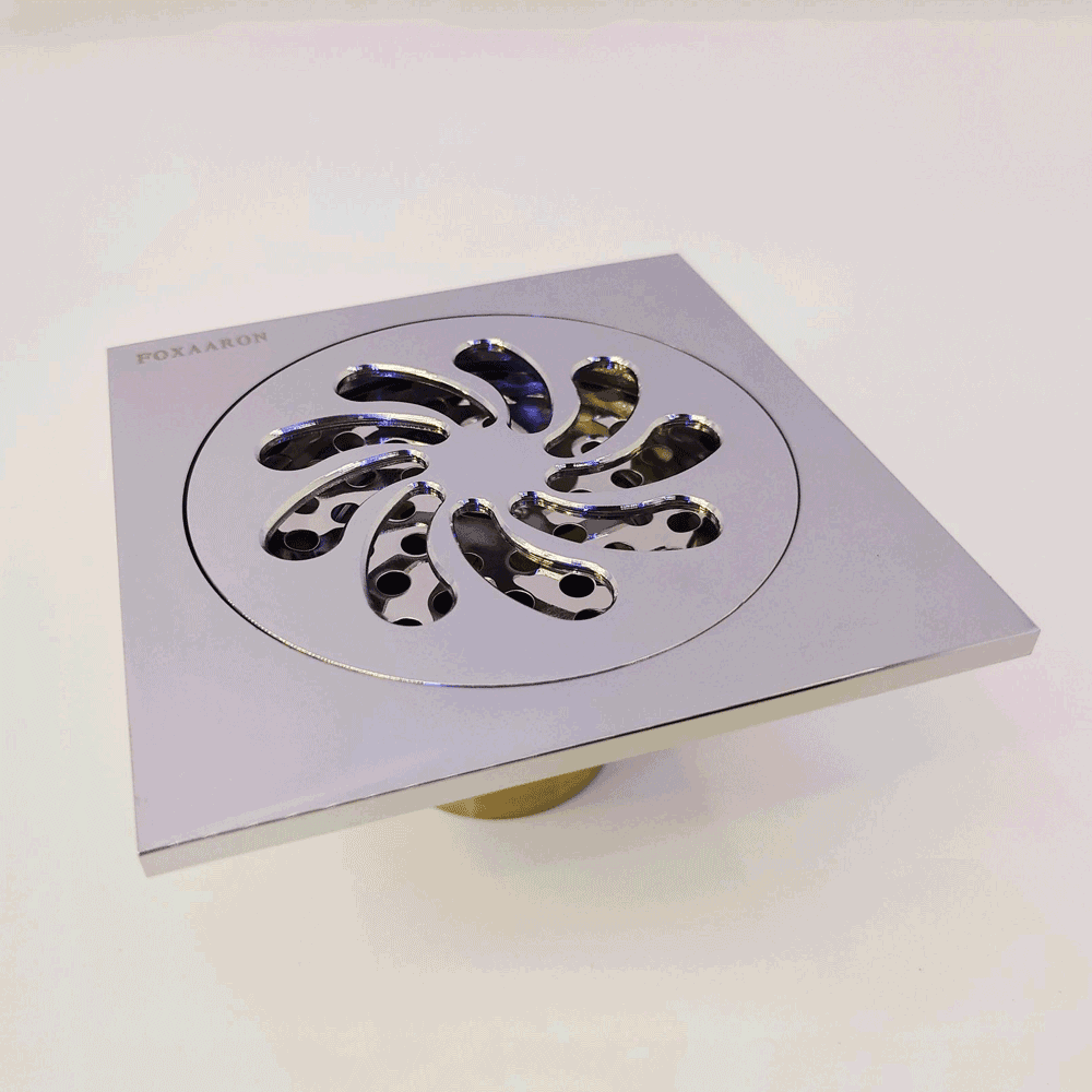 Phễu thoát sàn Foxaaron 10x10cm HP-NK-8007-17 ảnh