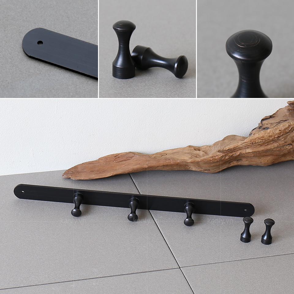 Móc treo áo bằng đồng Kanly GCK20