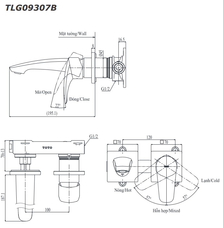voi-lavabo-gat-gu-nong-lanh-gan-tuong-gm-toto-tlg09307b