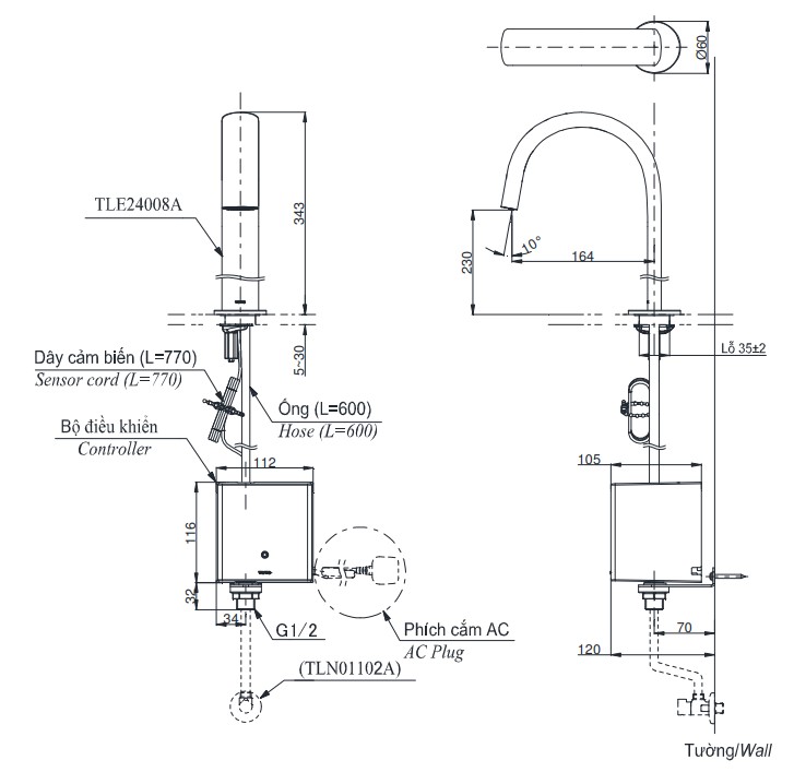 voi-cam-ung-tu-dong-toto-tle24008a