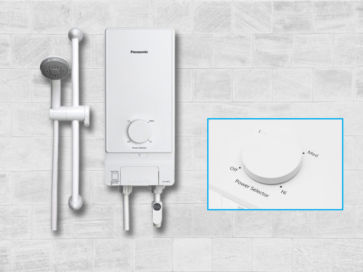 Máy nước nóng trực tiếp Panasonic 4.5kW DH-4MS1VW