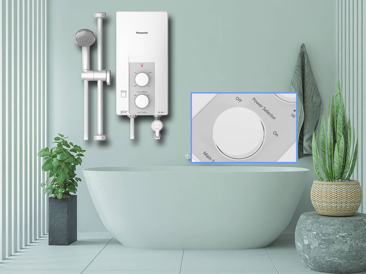 Máy nước nóng trực tiếp Panasonic 4.5kW DH-4RL1VW