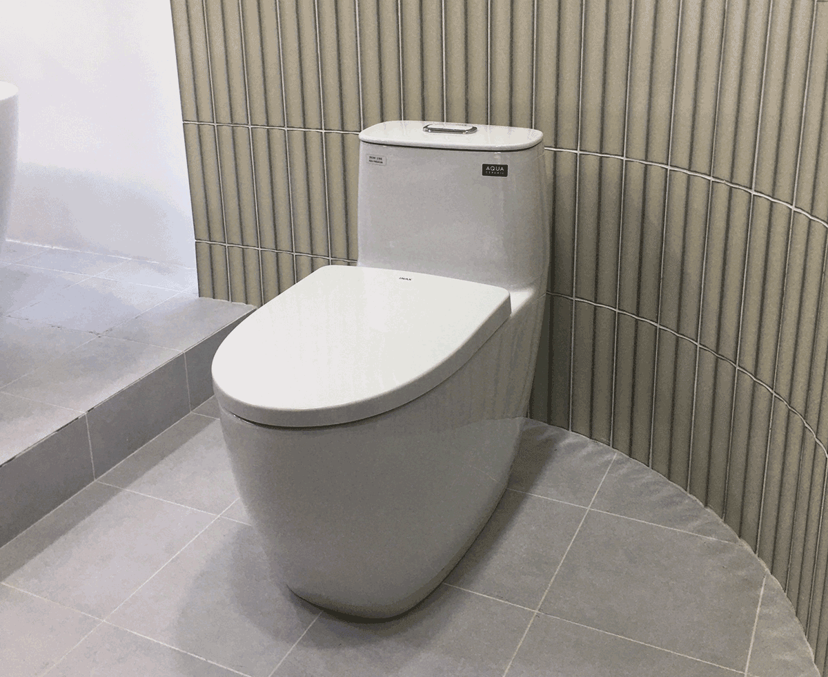Bồn cầu 1 khối INAX AC-1052VN (AC1052VN) nắp đóng êm