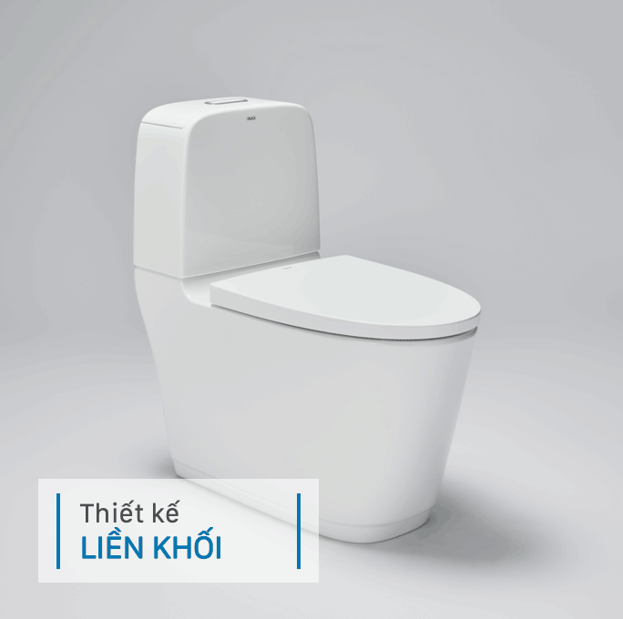 Bồn cầu INAX 2 khối AC-832VN tinh tế