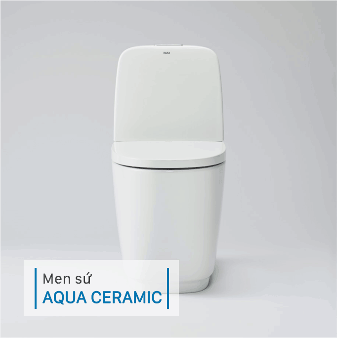 Bồn cầu INAX 2 khối AC-832VN men sứ Aqua Ceramic