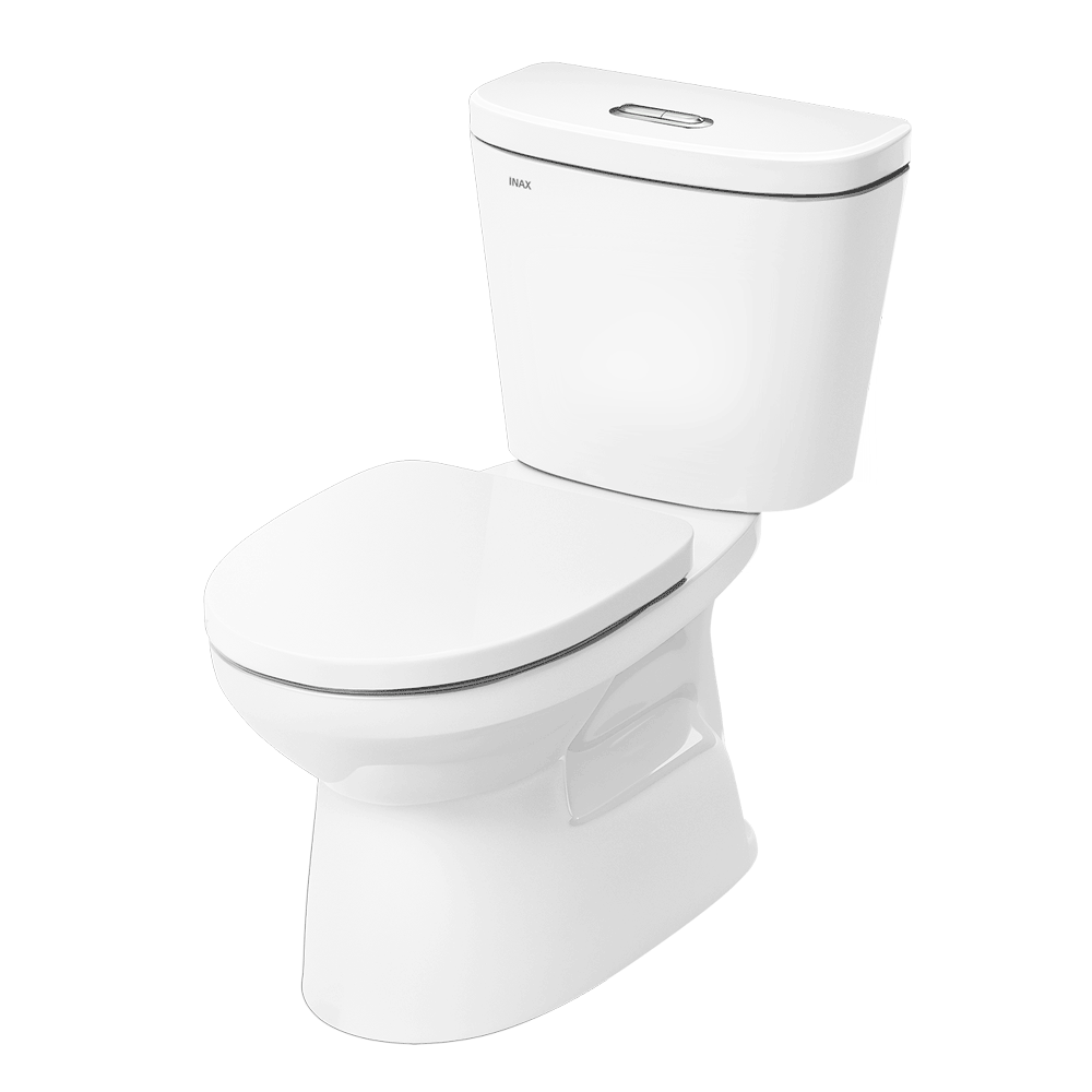 Bồn cầu INAX 2 khối C-306VAN nắp êm