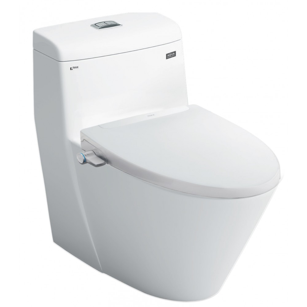 bồn cầu INAX 1 khối nắp rửa cơ AC-909R+CW-S32VN