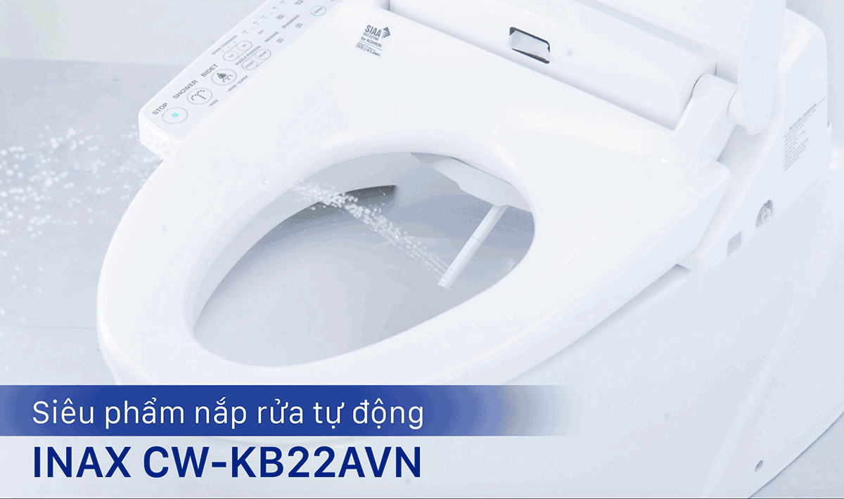 Nắp rửa điện tử INAX CW-KB22AVN