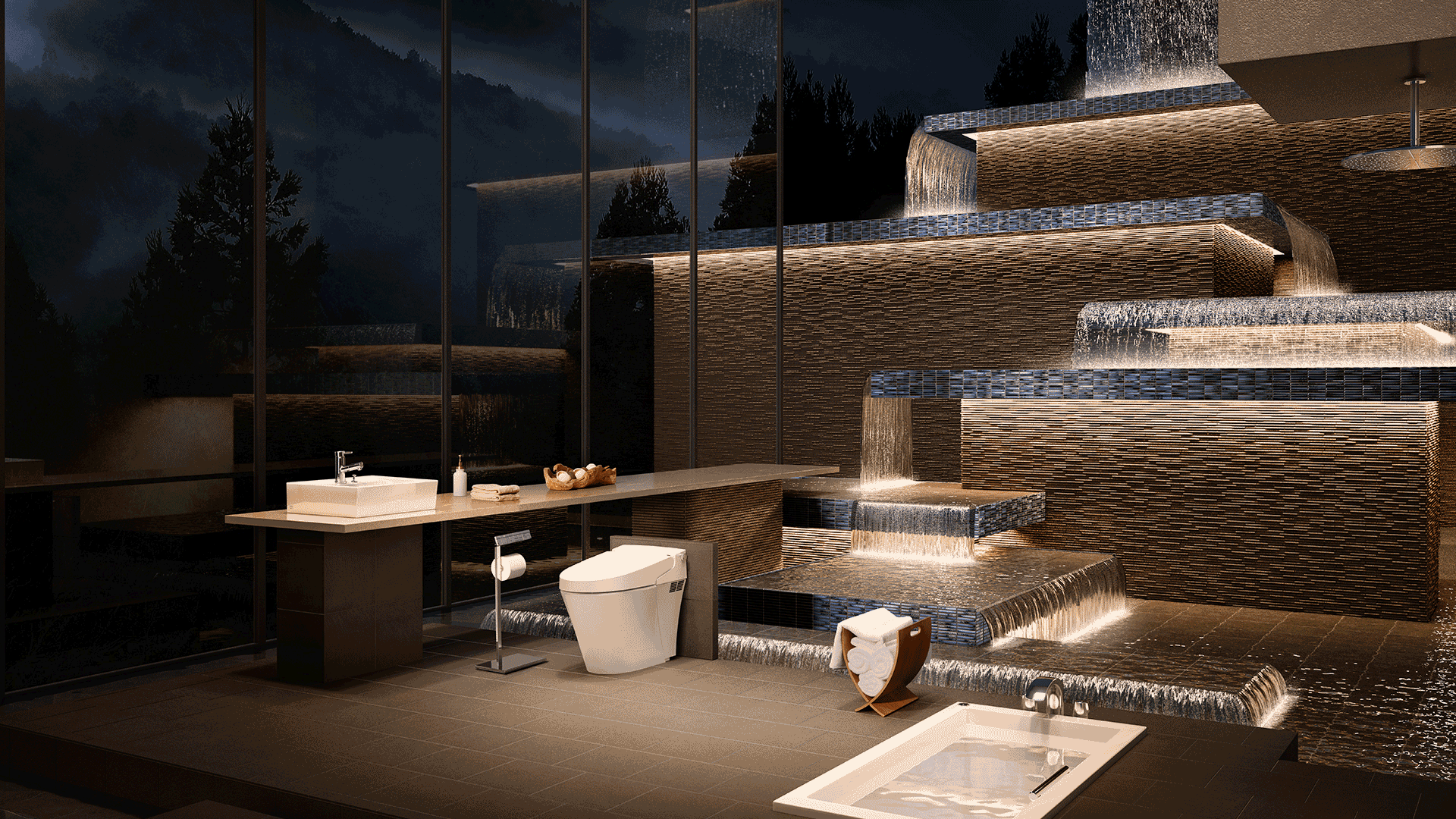 Bồn cầu 1 khối nắp điện tử INAX AC-618VN (AC618VN)