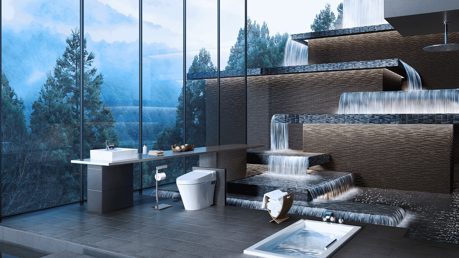 Bồn cầu 1 khối nắp điện tử INAX AC-618VN (AC618VN)